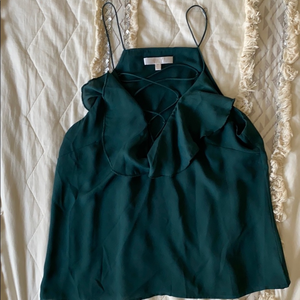 Dark Green tank top